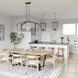 Lizabeth 8 Light 42 inch Matte Black Chandelier Ceiling Light